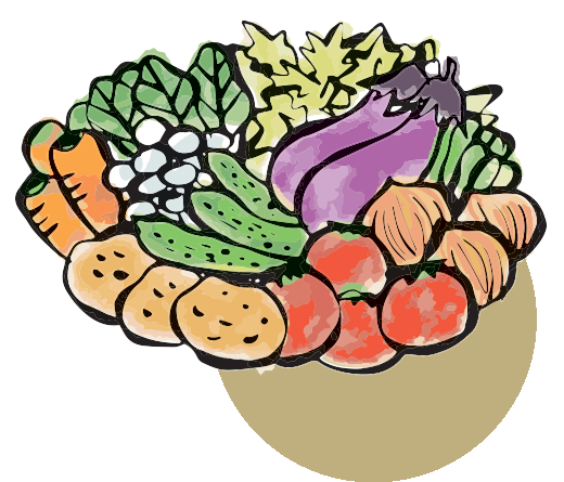 季節野菜のおばんざい